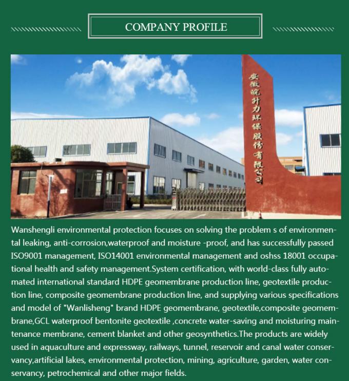 Anhui Wanshengli Environmental Protection Co., Ltd Perfil de la empresa
