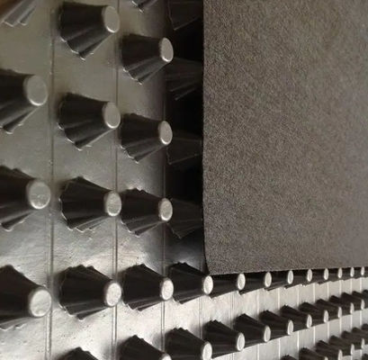 Calidad  Black HIPS Dimple Plastic Drainage Board ISO9001 Certificated fábrica