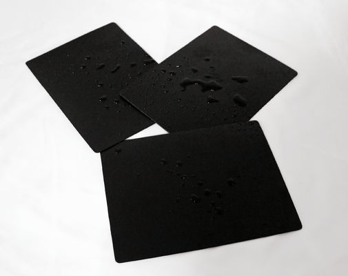 Negro liso doble de 60 Mil Hdpe Liner Lldpe Geomembrane blanco