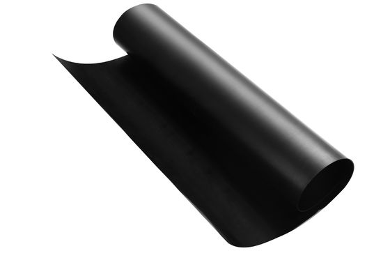 HDPE contento negro Geomembrane de carbono de 1.0m m 1.5m m 2.0m m para el proyecto del vertido